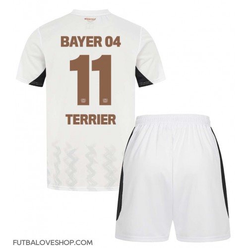 Dres Bayer Leverkusen Martin Terrier #11 Preč pre deti 2024-25 Krátky Rukáv (+ trenírky)